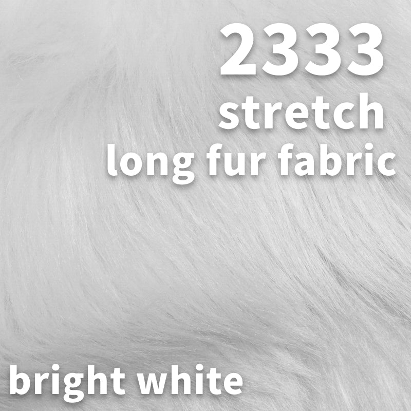 2333 stretch long fur fabric